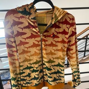 Aviator nation velour shark set